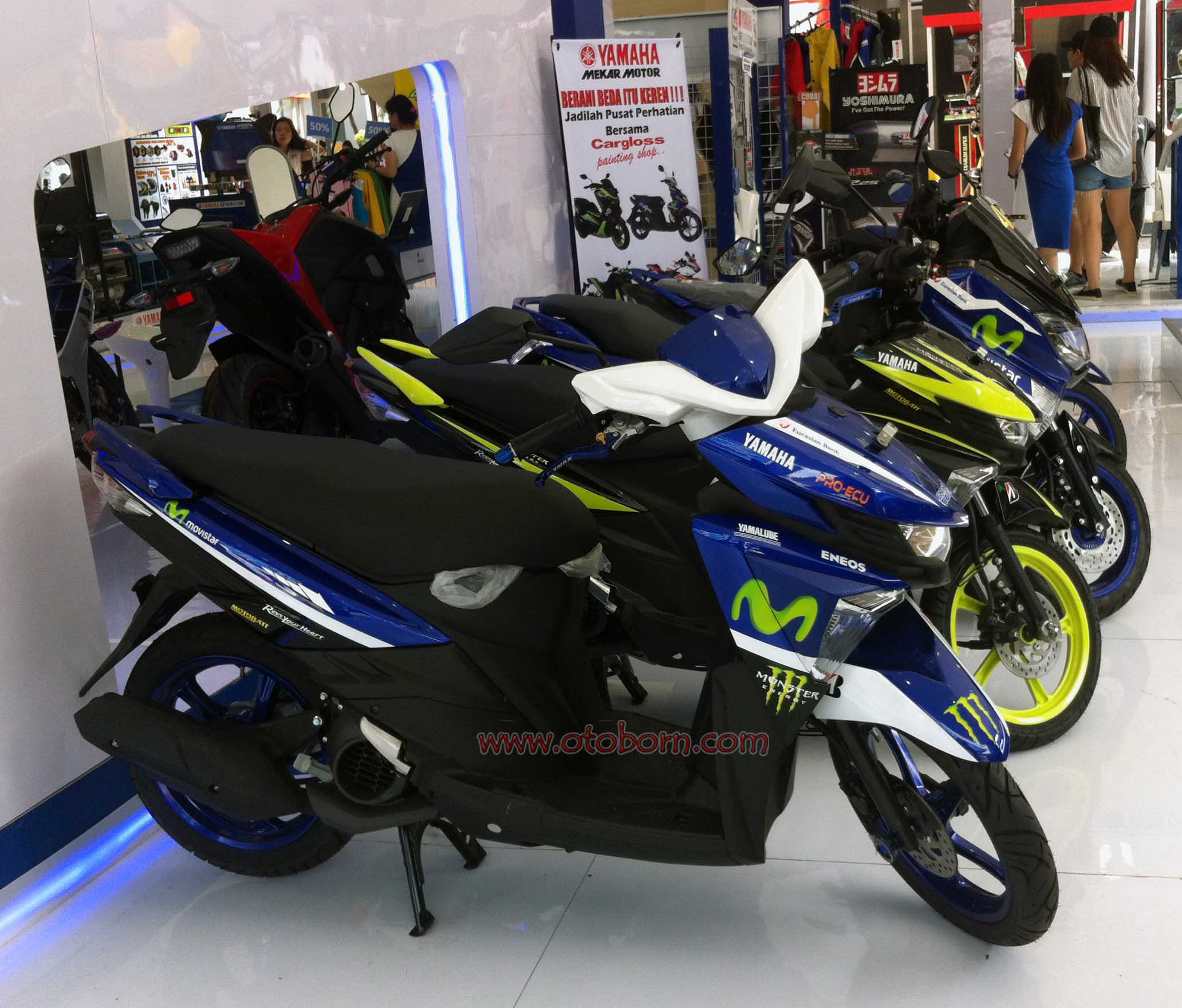 Harga Motor  Yamaha  Plus Custom  Cargloss Painting 0 to Born